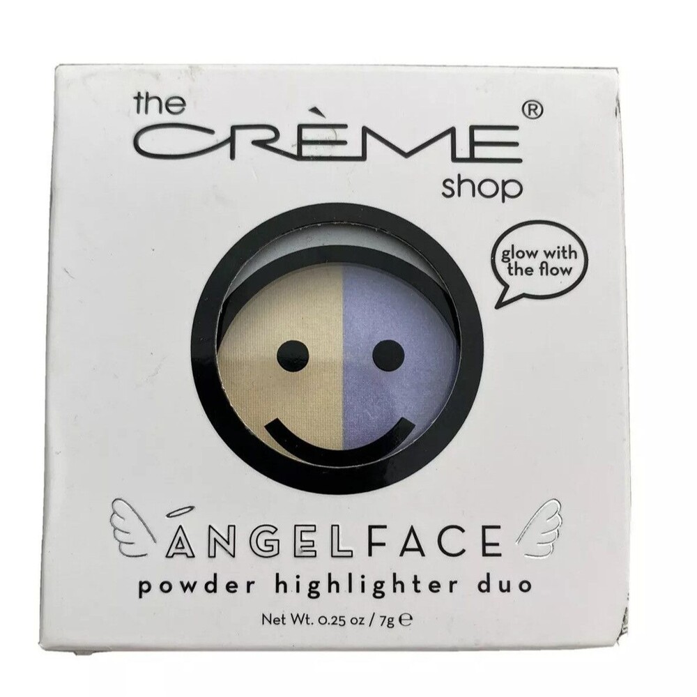 The Crème Shop Angel Face Duo Powder Highlighter Duo Glow with the Flow New